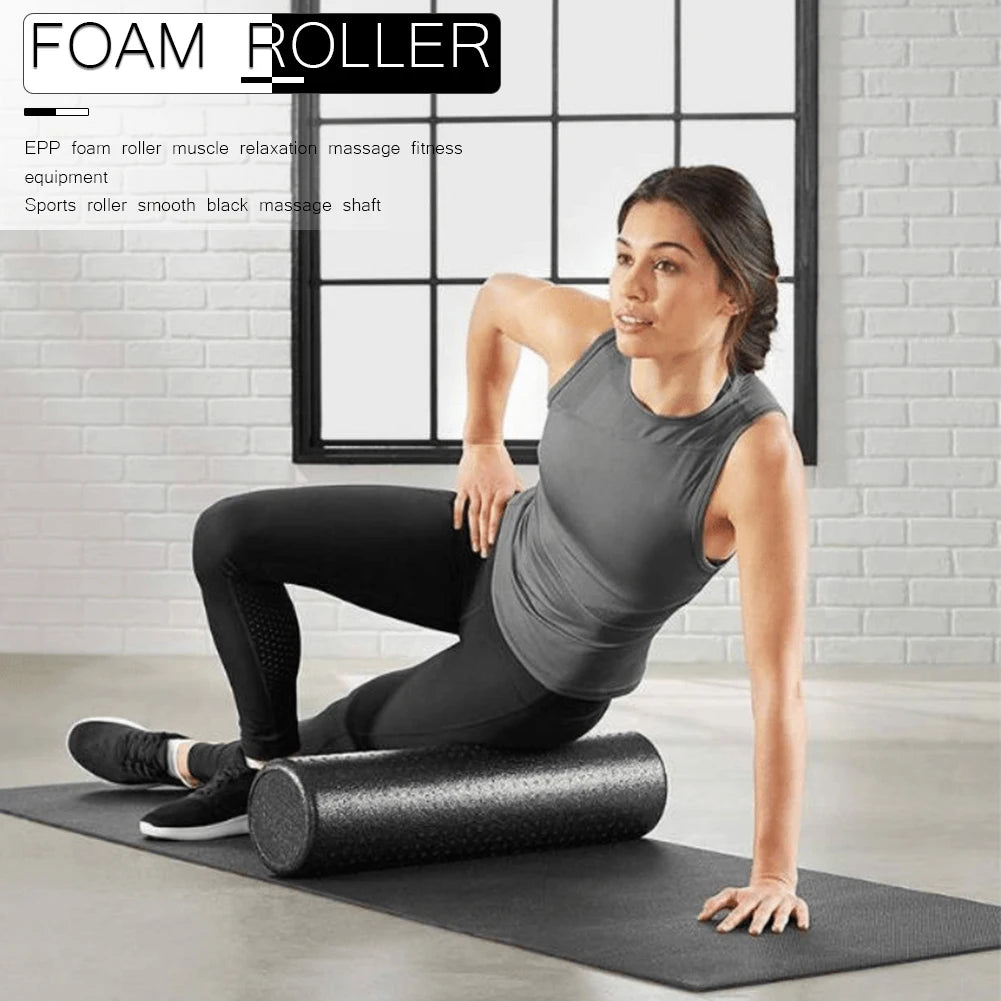 Foam Roller for Yoga & Pilates – Lightweight Massage Fitness Tool
