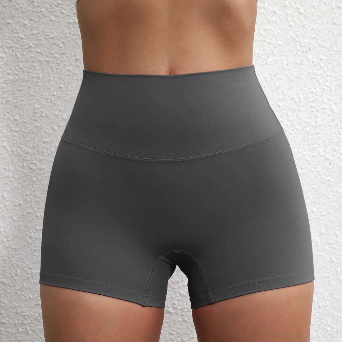 Sexy High Waist Solid Color Yoga & Cycling Shorts