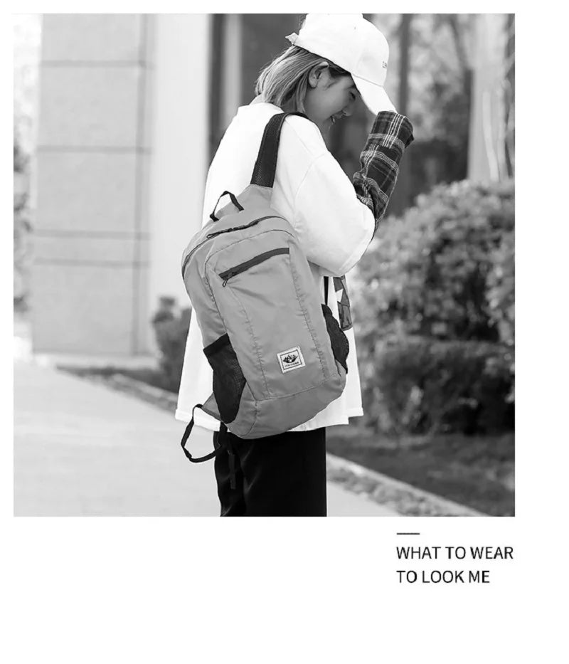 20L Foldable Waterproof Hiking Backpack