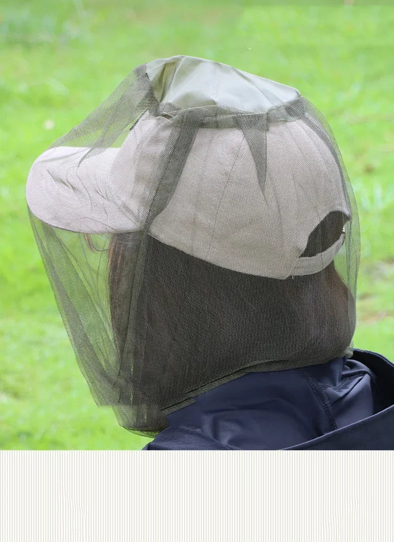 Outdoor Fishing Sunscreen Mesh Hat with Sun Mask