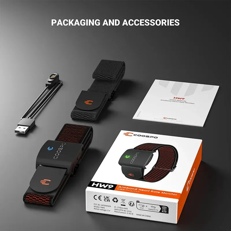 COOSPO HW9 Armband Heart Rate Monitor