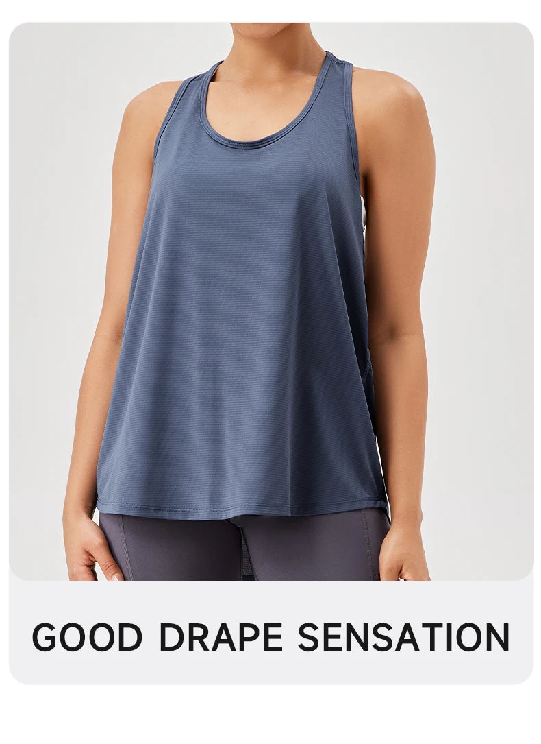 Women’s Quick-Dry Yoga Workout Tank Top
