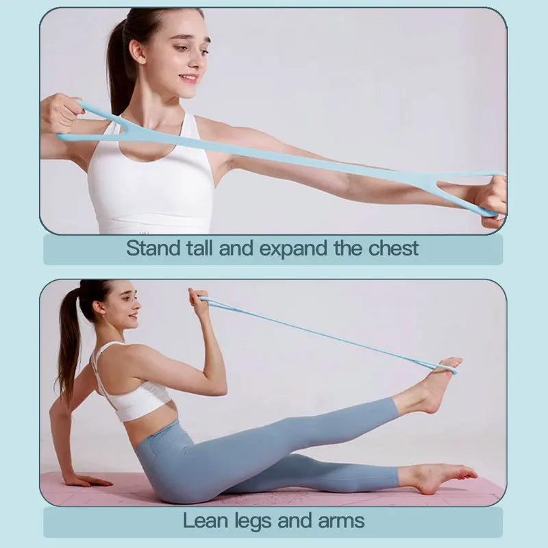 Silicone Yoga Stretch Belt