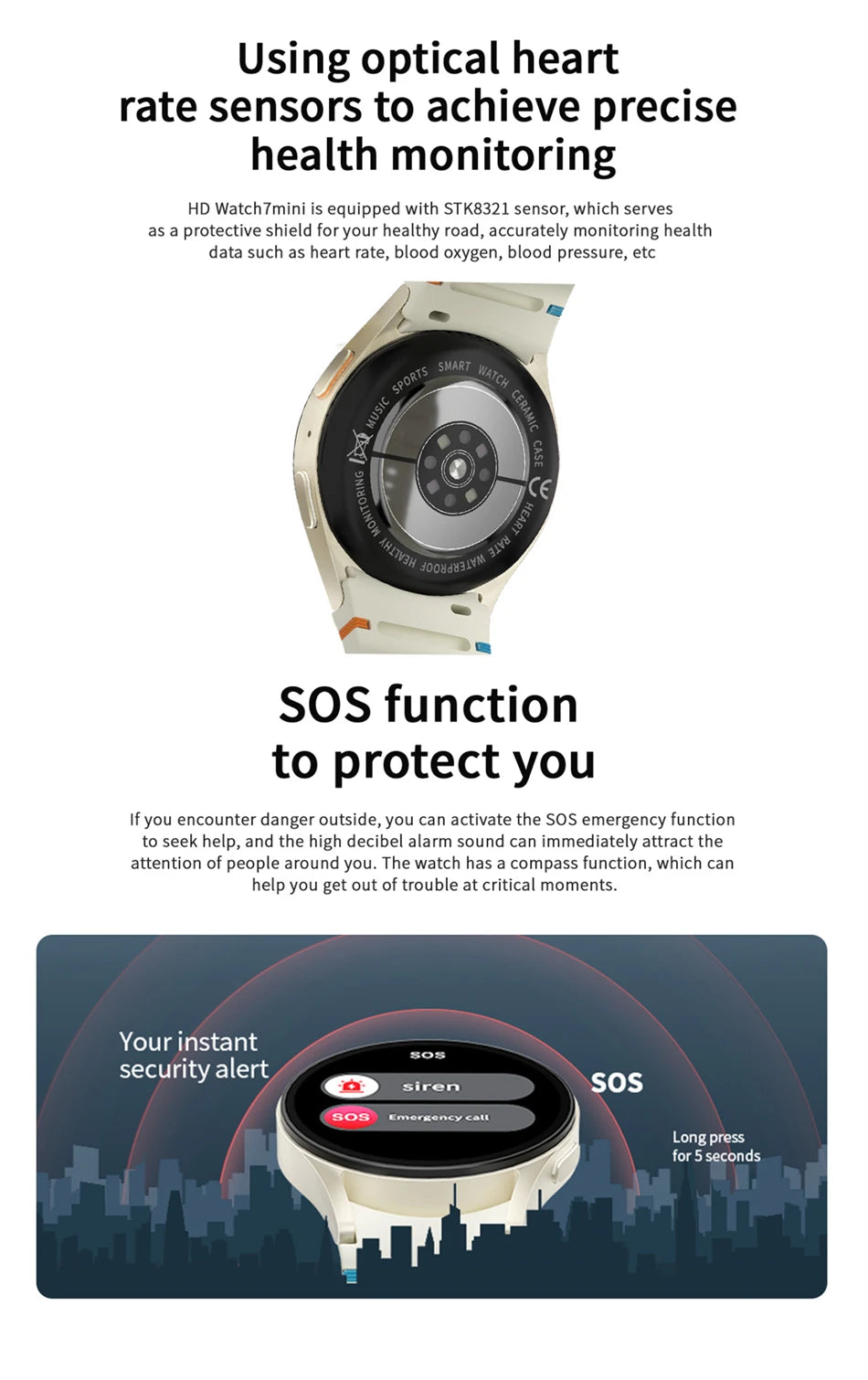 Galaxy Watch 7 Smartwatch – AMOLED, Fitness, Bluetooth Call