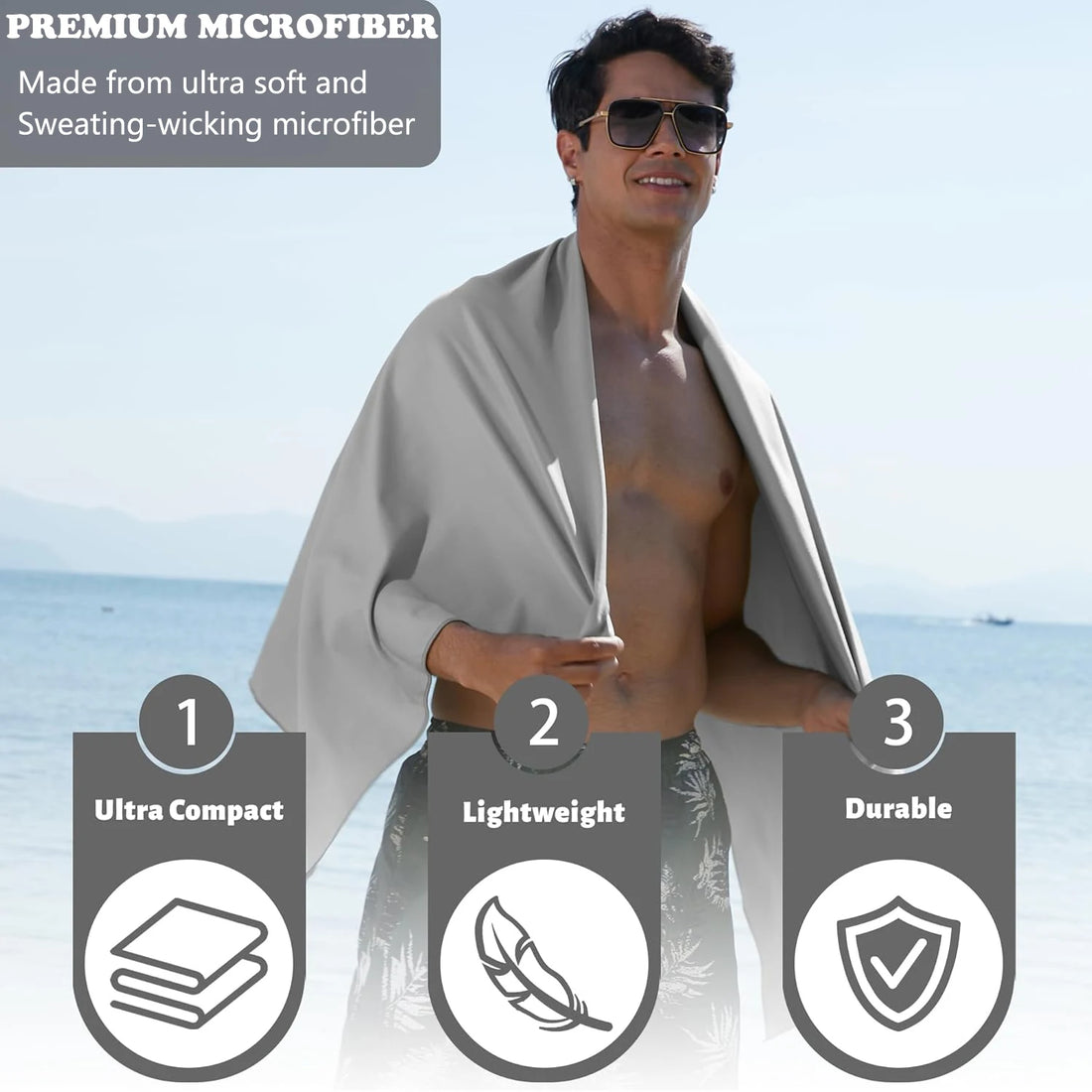 Quick-Dry Microfiber Towel