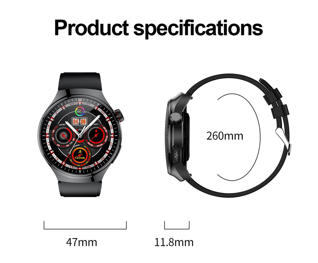 2025 Smart Health Watch with ECG & Bluetooth Call