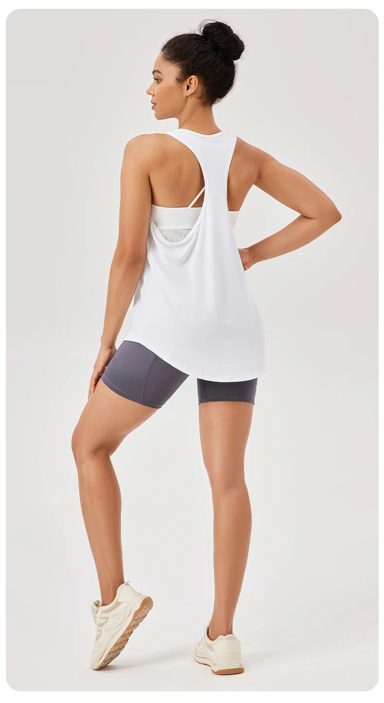 Women’s Quick-Dry Yoga Workout Tank Top