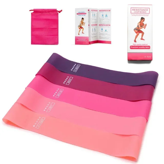 Portable Resistance Bands for Strength & Fitness Training