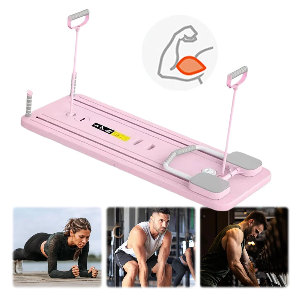 Foldable Multifunctional Fitness Board with Timer
