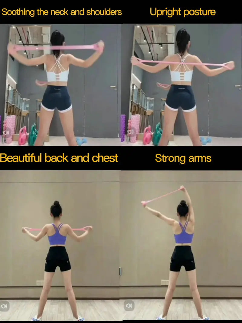 Silicone Yoga Stretch Belt