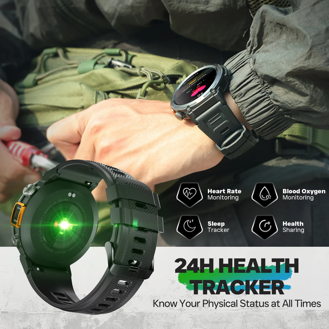 EIGIIS KE3 Bluetooth Call Smart Watch 2024