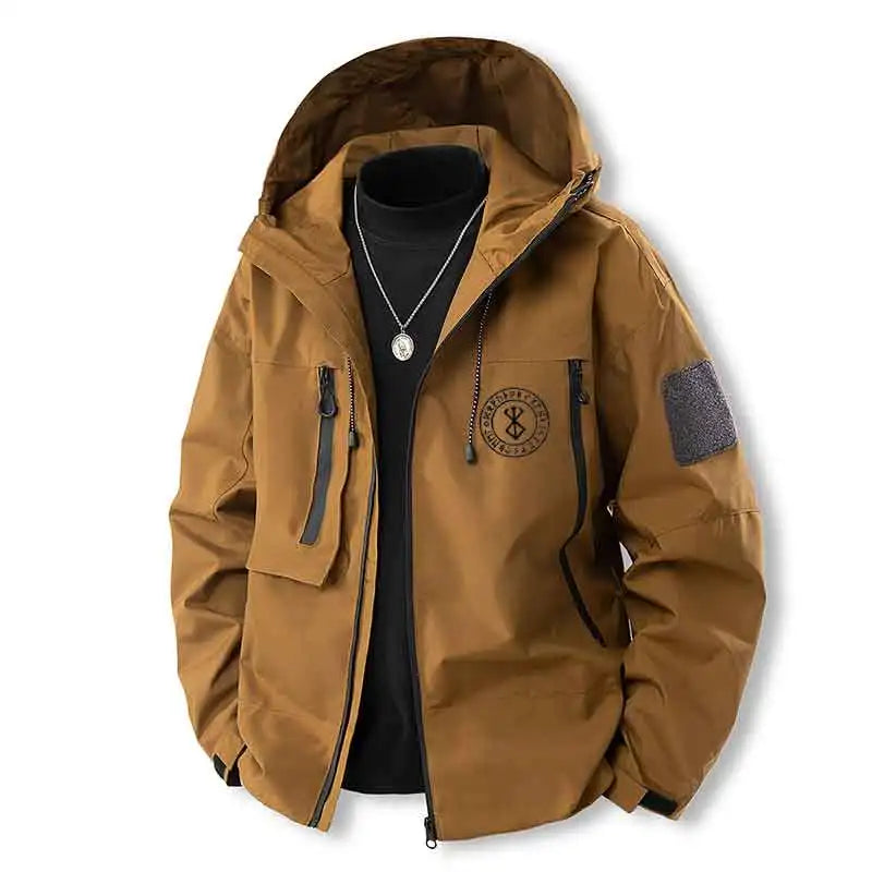 Men's Tactical Waterproof Hooded Trench Coat (S-3XL)