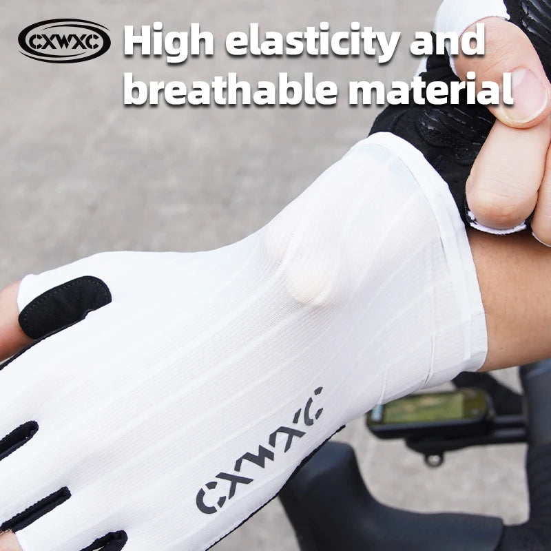 Half-Finger Cycling Gloves with Wrist Guard