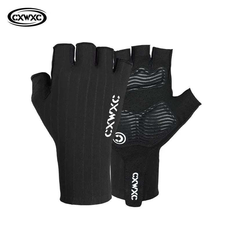Half-Finger Cycling Gloves with Wrist Guard