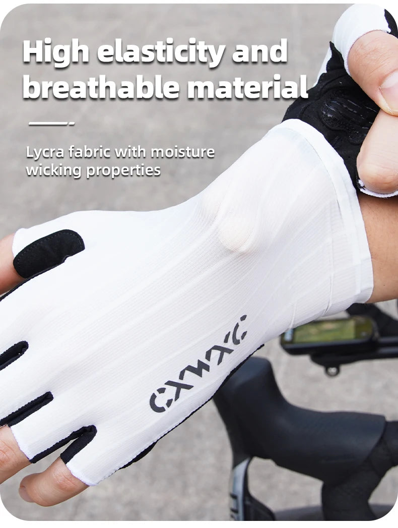 Half-Finger Cycling Gloves with Wrist Guard