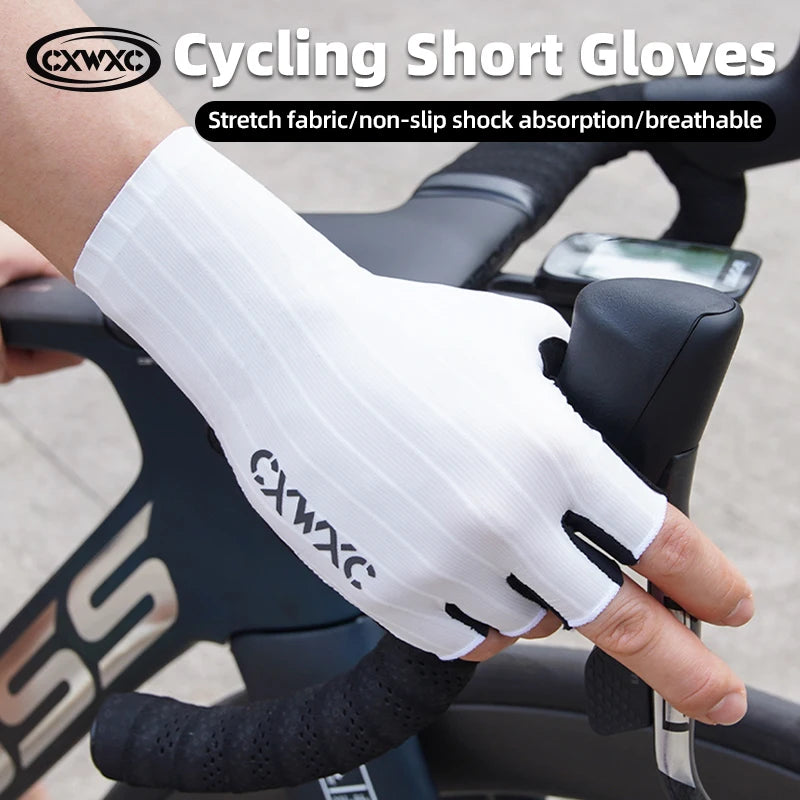Half-Finger Cycling Gloves with Wrist Guard