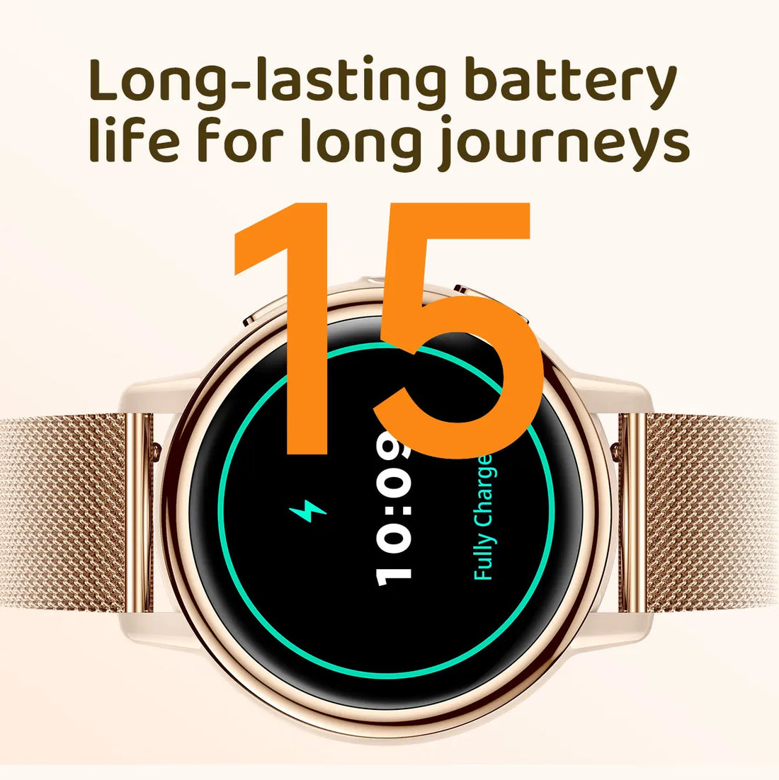 Ladies Smart Fitness Watch with Bluetooth Call