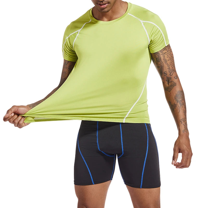 Men's Summer Running Compression T-Shirt
