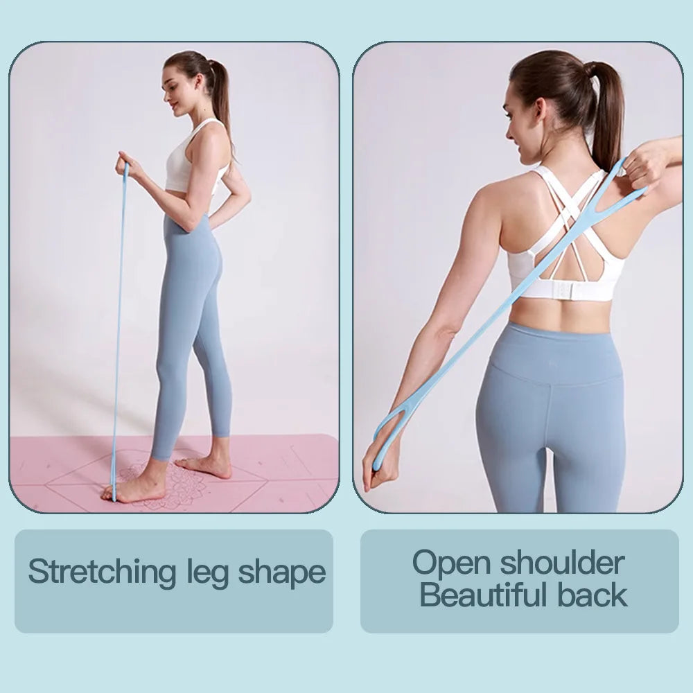 Silicone Yoga Stretch Belt
