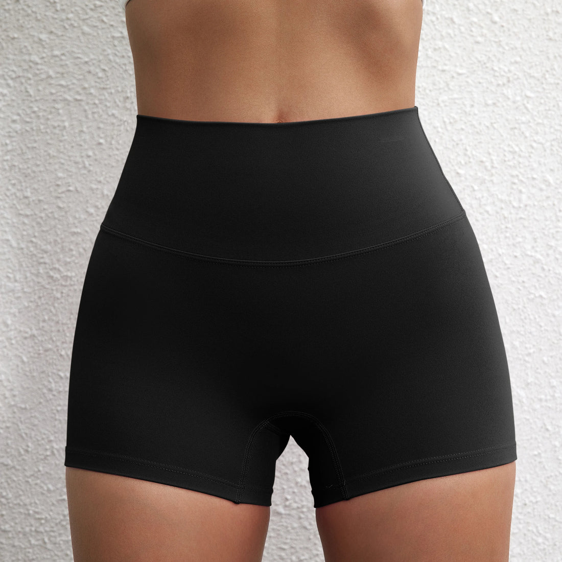 Sexy High Waist Solid Color Yoga & Cycling Shorts