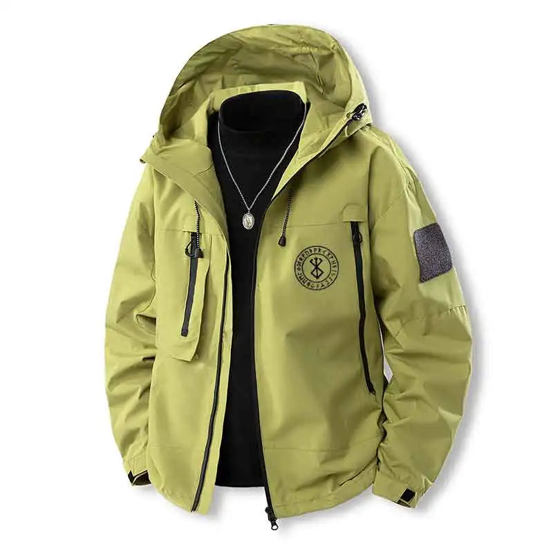 Men's Tactical Waterproof Hooded Trench Coat (S-3XL)