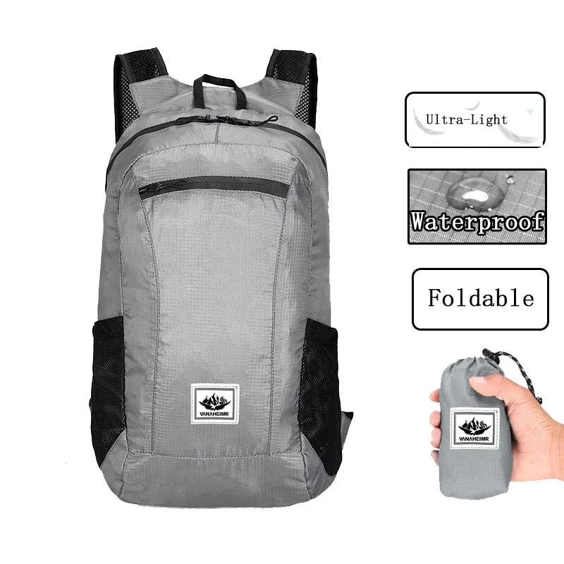 20L Foldable Waterproof Hiking Backpack