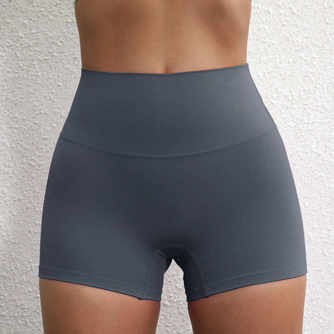 Sexy High Waist Solid Color Yoga & Cycling Shorts