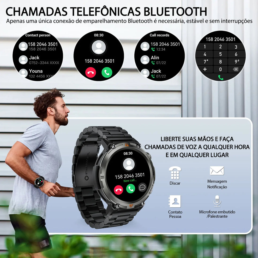 EIGIIS KE3 Bluetooth Call Smart Watch 2024