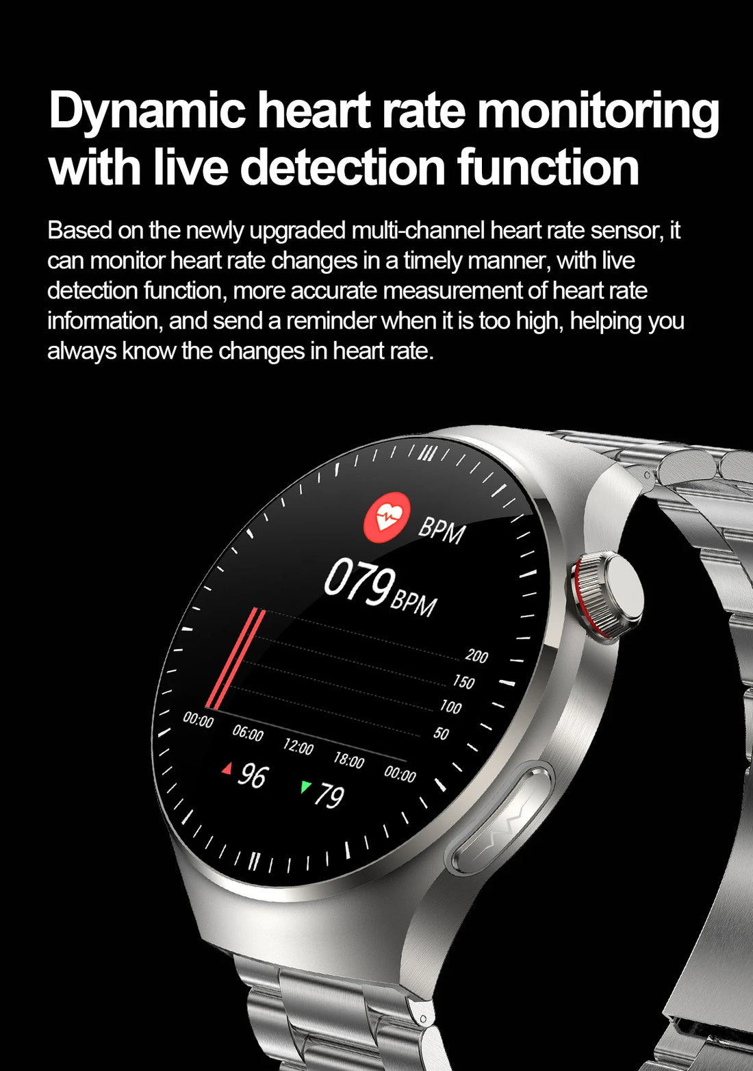 2025 Smart Health Watch with ECG & Bluetooth Call