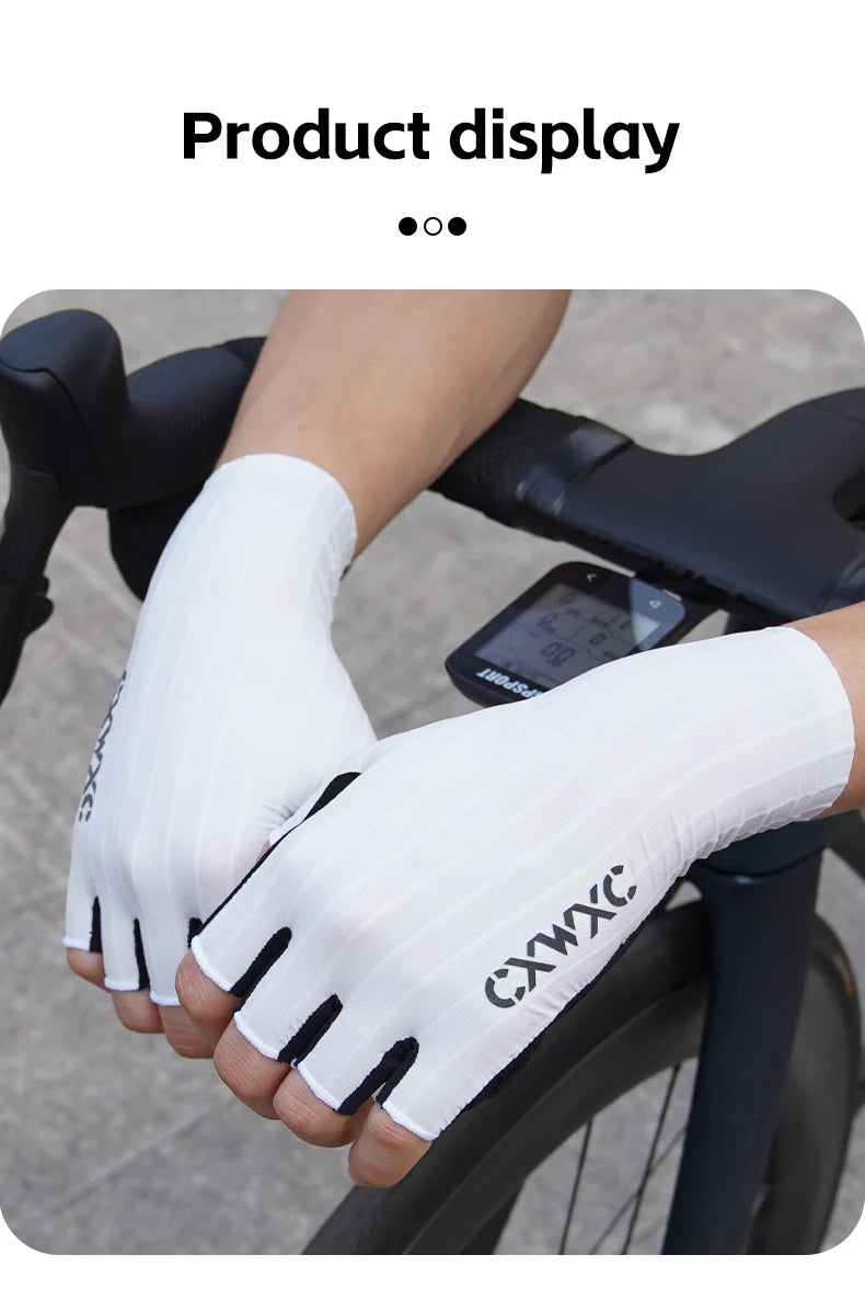 Half-Finger Cycling Gloves with Wrist Guard