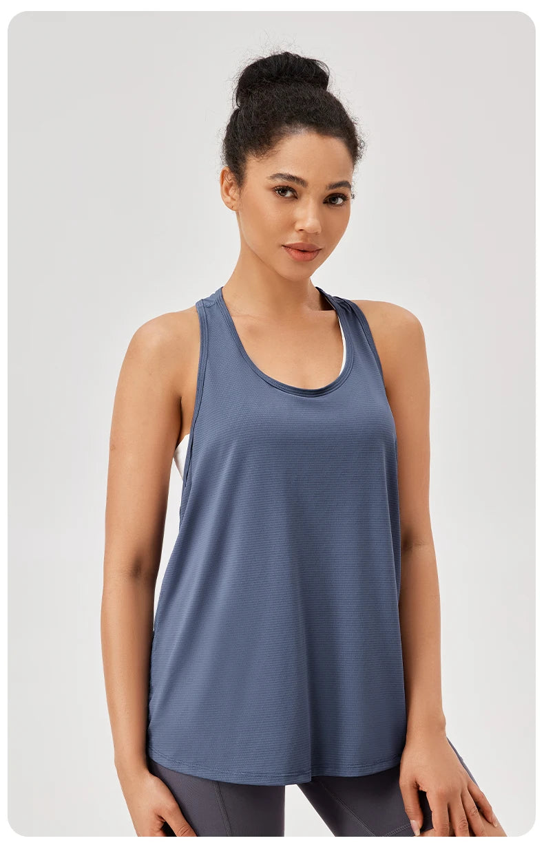 Women’s Quick-Dry Yoga Workout Tank Top