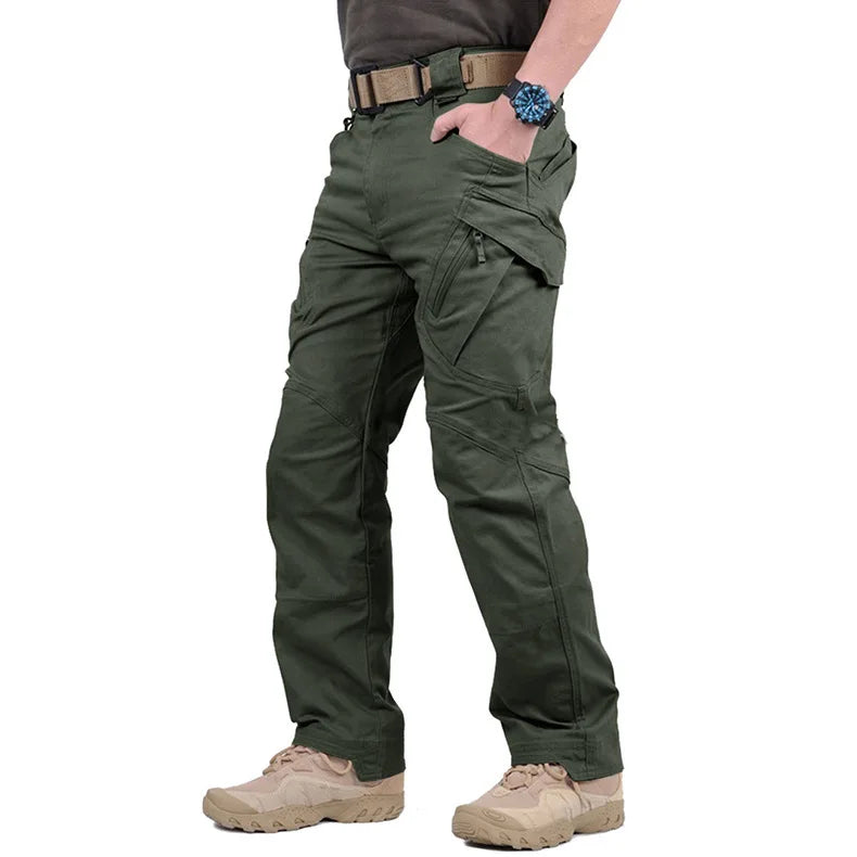 Men's Tactical Cargo Pants – Outdoor Multi-Pocket Joggers