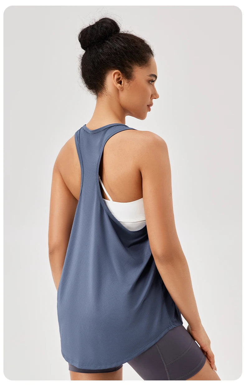 Women’s Quick-Dry Yoga Workout Tank Top
