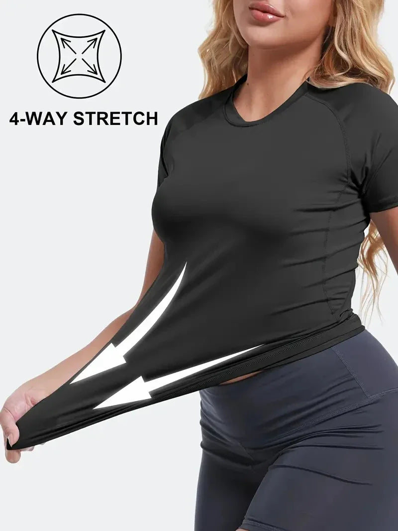 Women’s Compression Short Sleeve Athletic Shirt