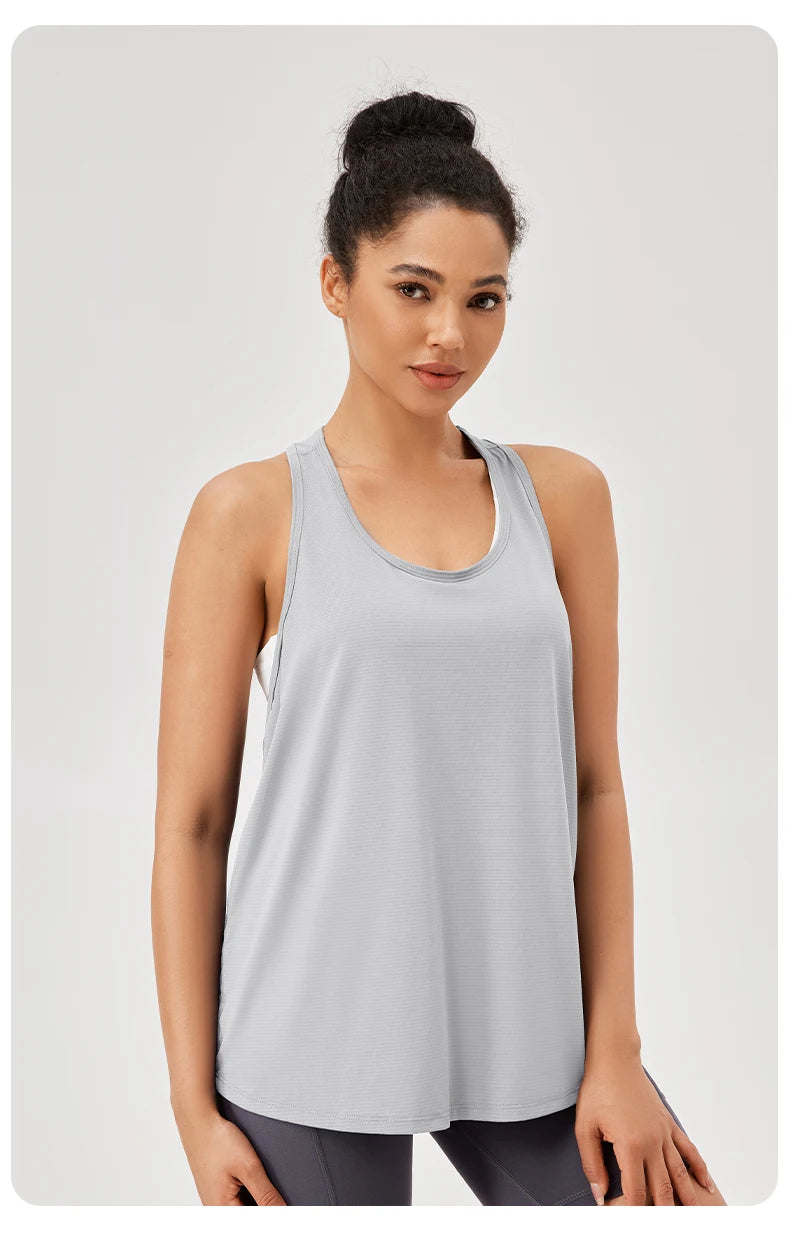 Women’s Quick-Dry Yoga Workout Tank Top