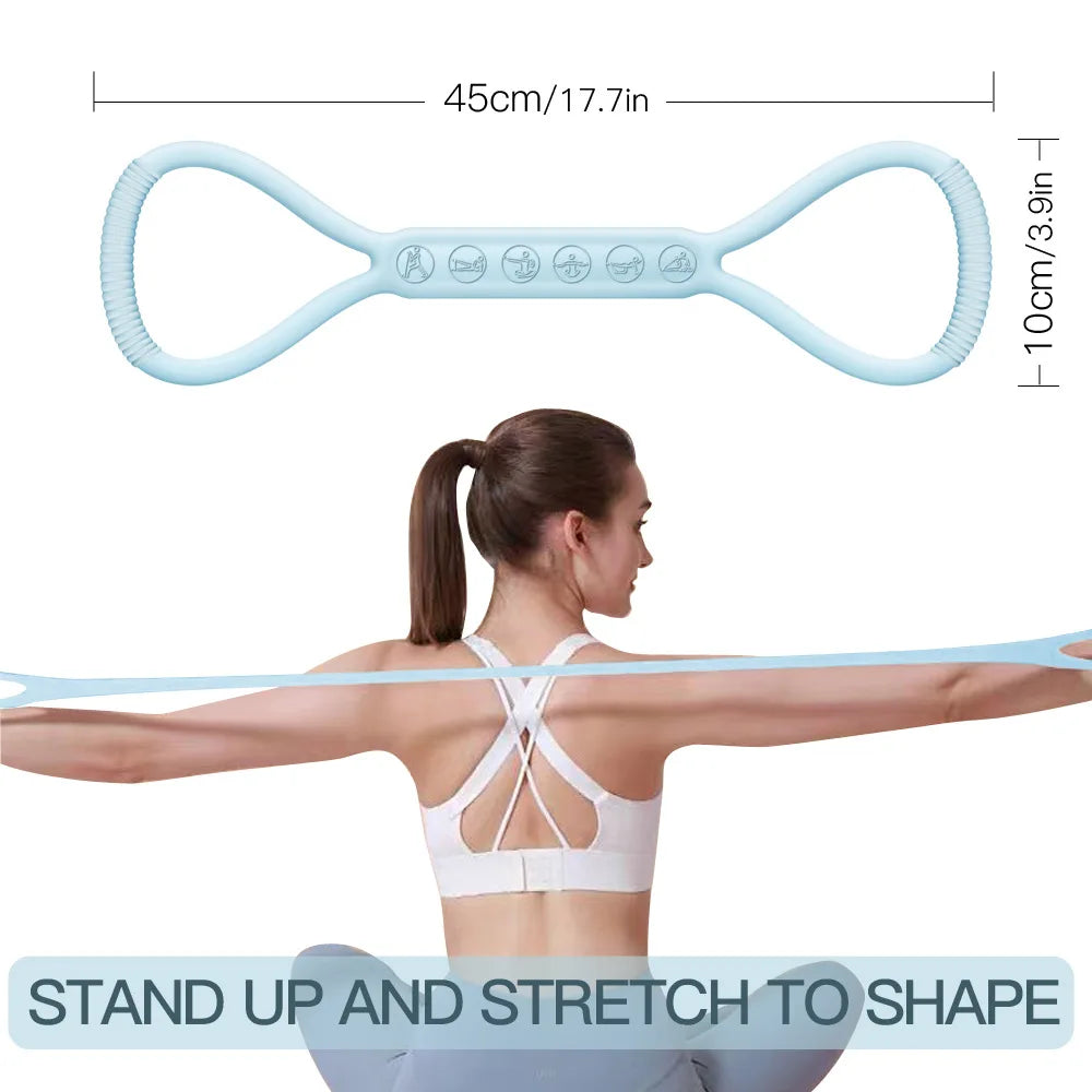 Silicone Yoga Stretch Belt