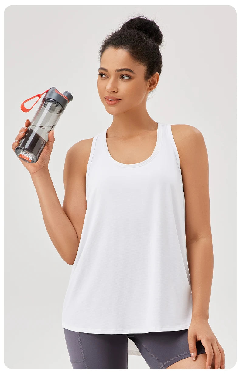 Women’s Quick-Dry Yoga Workout Tank Top