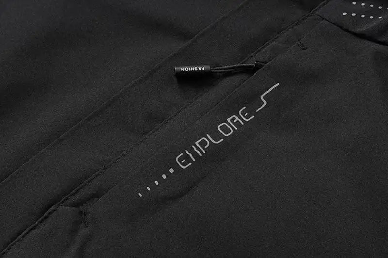 Men's Waterproof Lightweight Hooded Rain Jacket