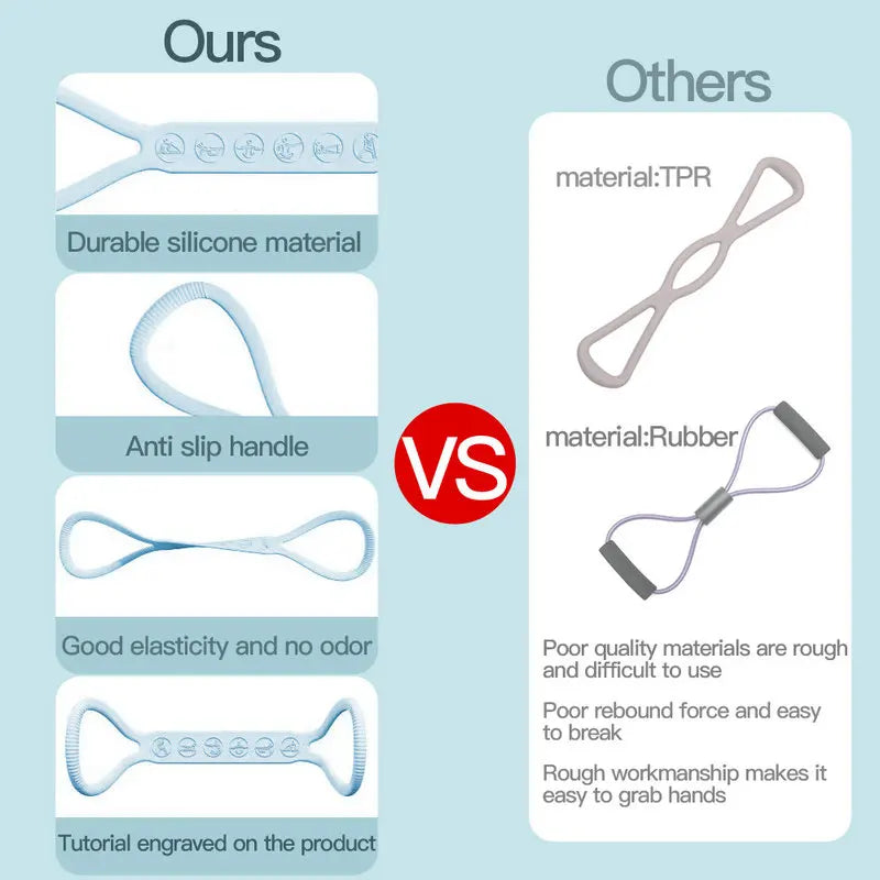 Silicone Yoga Stretch Belt